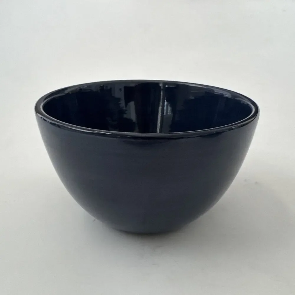 Pottery Barn Sausalito Sapphire Blue Cereal Bowls Set of 2 Replacement Pieces